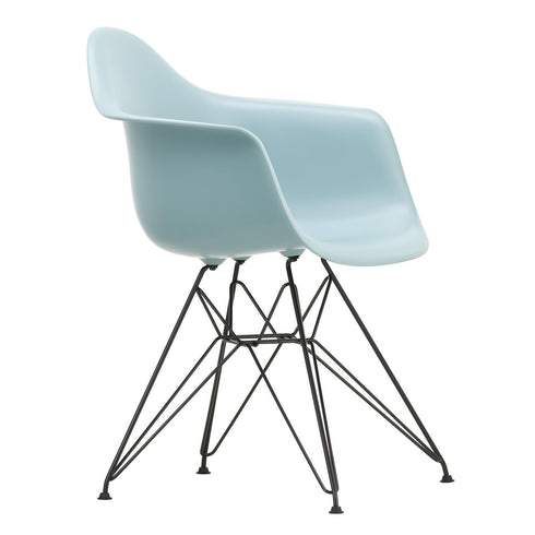 Cadeira de Braços em Plástico Eames DAR / Base Preta